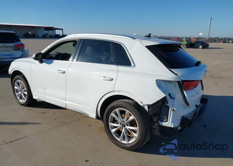 2024 Audi Q3 Premium 45 Tfsi S Line Quattro Tiptronic from USA, damaged, VIN WA1DECF31R1087849